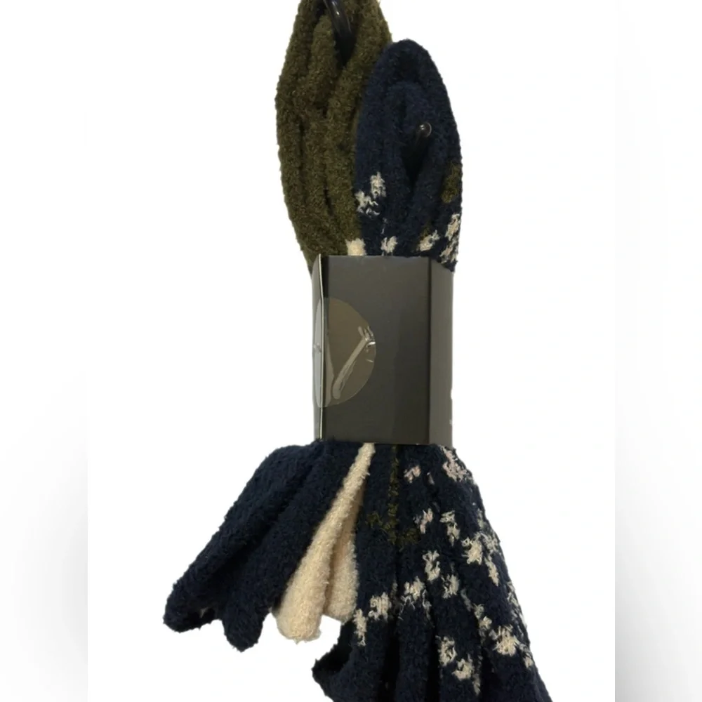 FRYE Navy & Olive Everyday Boot Socks - 2 Pack NWT